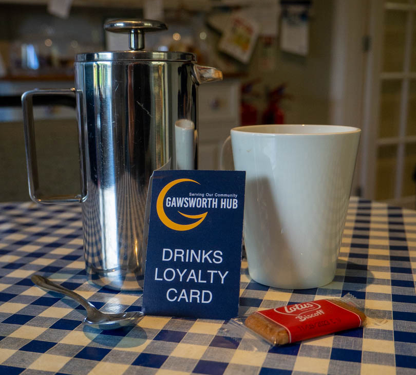 Coffee at Gawsworth Hub